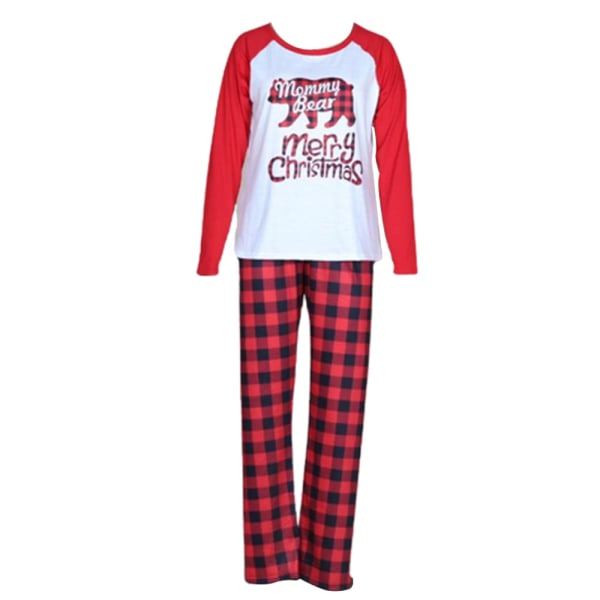 Familjematchande kläder för jul Pyjamas Set Bear printed nattkläder dad xl