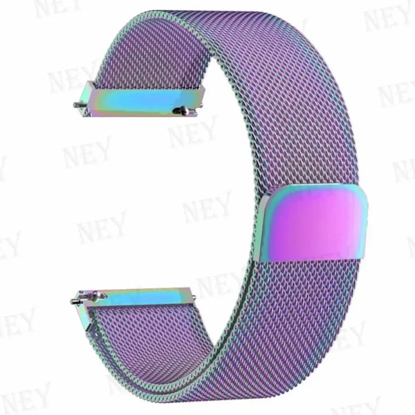 Milanese Armband för Xiaomi Redmi Watch 5 Active Metallögla Rostfritt Stål Armband Redmi Watch 5 Lite Magnetisk 20mm-22mm Armband Pride 6 22MM watch band