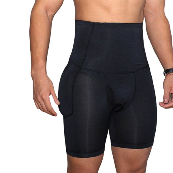Men Butt Lifter Vadderade underkläder Rumpor Booster Enhancer Hip Shaper Boxer xl