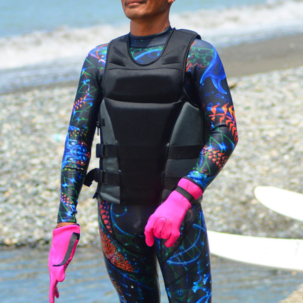 Vuxna Säkerhet Premium Neopren Surfing Dykning Simning Överlevnadsväst Båtliv 2xl