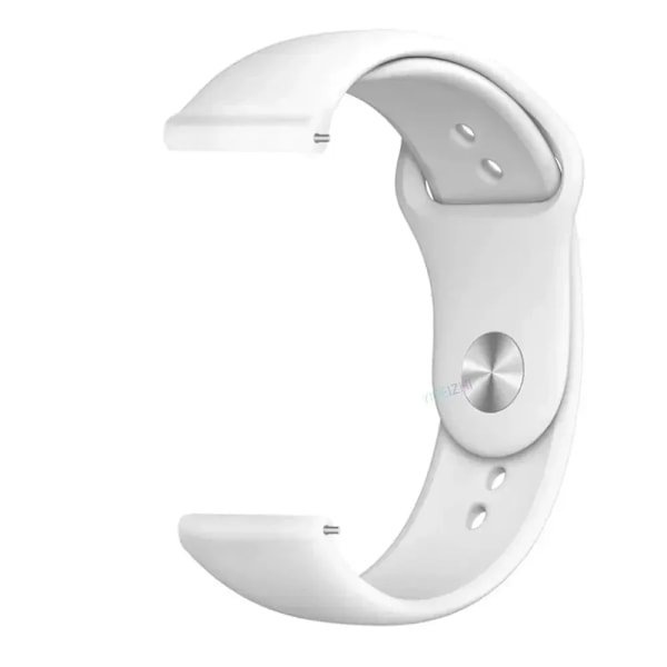 20mm 22mm armband för Samsung Galaxy watch 6/5/pro/4 Classic 18mm silikonarmband Huawei watch GT 4-2-2e-3-3 pro 41mm 46mm band white-16 22mm watch band