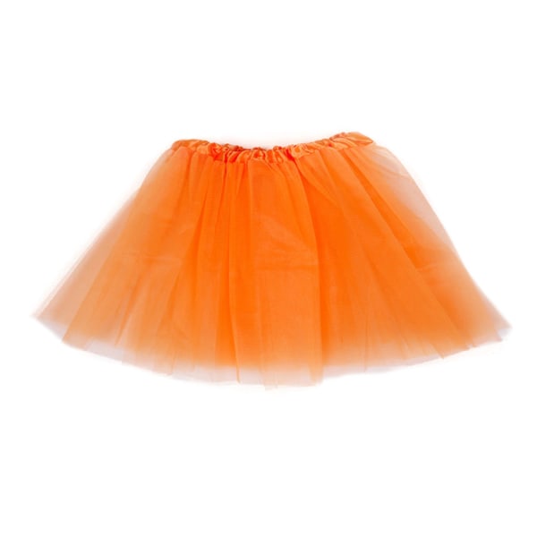 Drömlika kvinnor Vuxen Fancy Balett Danskläder Tutu Pettiskirt Skjorta Kjolar Dance Fairy orange