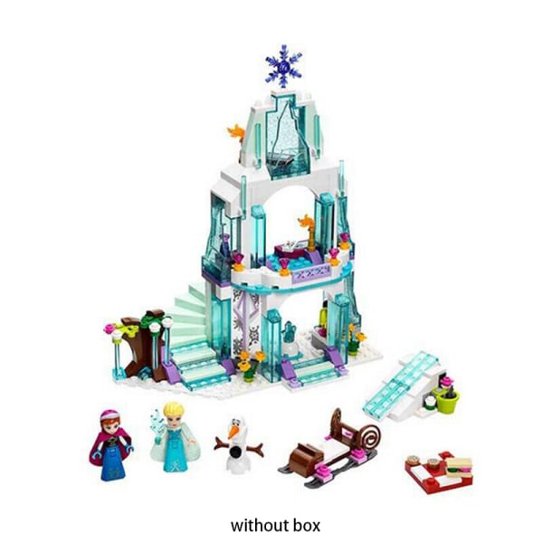 316st Friends Girl Building Block Set LegoIng Leksaker Anna Elsa Snow Queen Elsa multicolor