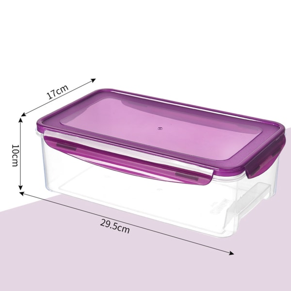 Matbehållare med Easy Grip-bas Läcksäker matbehållare för livsmedelslagringsorganisation 1