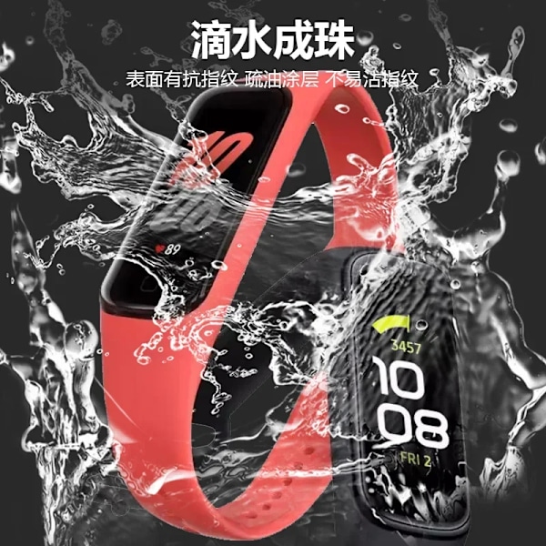 Härdat glas för Samsung Galaxy Fit 3 TPU HD Skärmskydd Anti-Repa ultratunt för Samsung Galaxy Fit 3 Skyddsfilm 2 Pcs Samsung galaxy fit 3