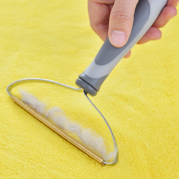 Pure Copper Hair Remover Wide Head Hair Remover Pälsborttagningsverktyg för ull grey