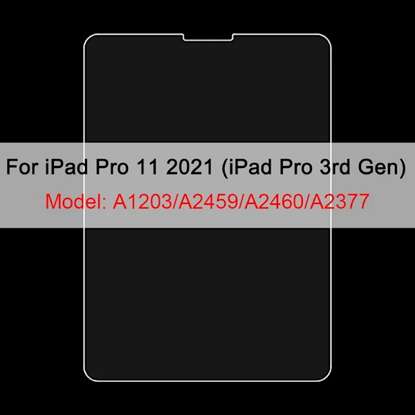 Mjuk PET-film Skärmskydd för iPad 10:e generationen Mini 6 Air 5 4 10.9 Skyddsfilm för iPad 10.2 7/8:e 9:e iPad Pro 9.7 For iPad Pro 11 2021