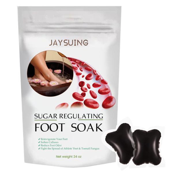 10 st Lower Blood Sugar Foot Soak Pärlor lindrar effektivt trötthet Blodsocker Foot Soak Bag för behandling av kroppsbesvär default