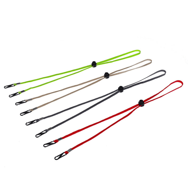 Face Masque Strap Justerbar längd Solhattslina för barn Vuxna green
