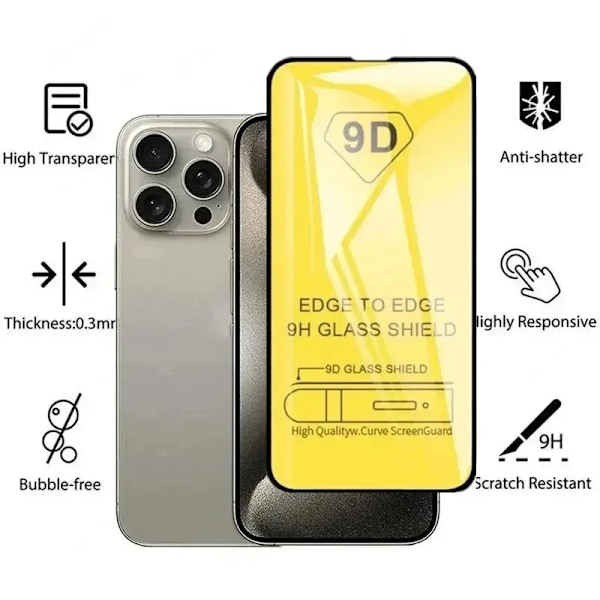 9D Full Härdat Glas För OPPO A58 A18 A57 A54 A53 A16s A15 A15s A5 2020 A38 A78 A74 A77s A94 A92s A91 A79 Skärmskydd OPPO A78 5G 3PCS