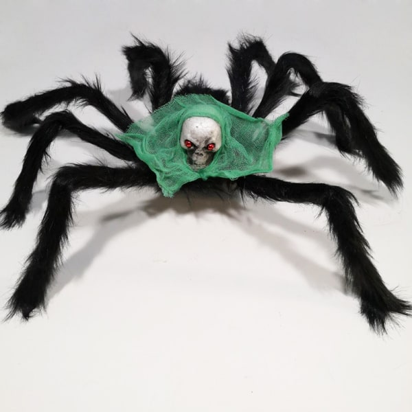 Halloween Hårig Spindel Realistisk Skrämmande Spider Rekvisita Fest Skrämmande Dekoration För 3