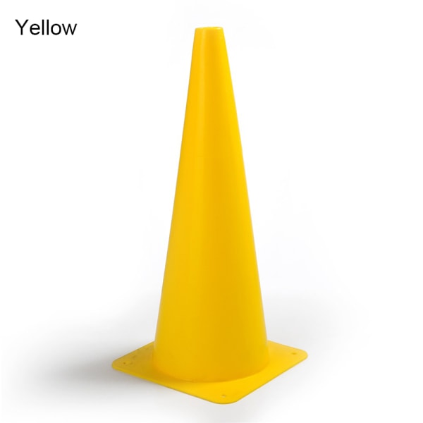 Skylt Bucket Barrier Road Cone Hinder Vägspärrar Markör för fotboll Fotbollsträning yellow