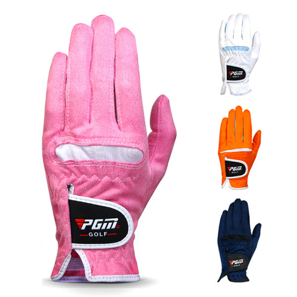 Dam Blå Orange Rosa Vit Justerbara Golfhandskar Utomhussport Elastisk Slip blue 20