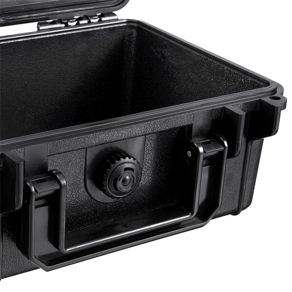 Vattentät hård case Väska Förvaringsverktyg Skyddslåda för kamerafotografering med svamp s
