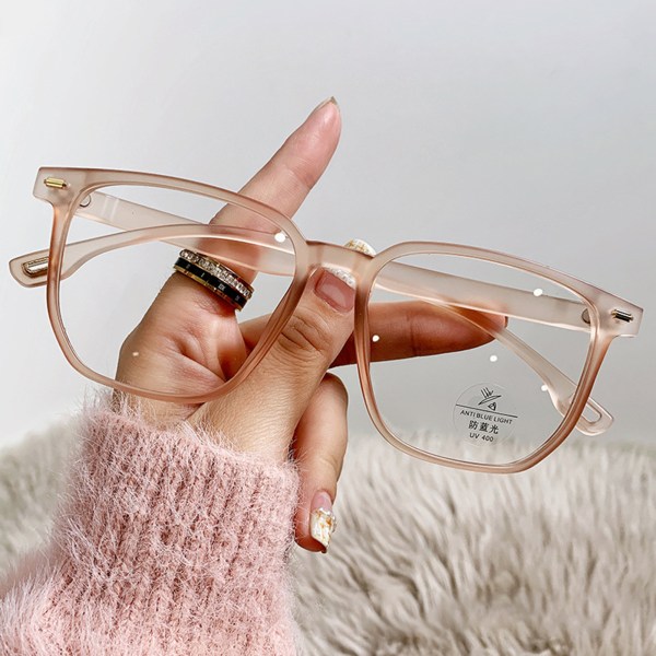 TR90 Large Frame Ins Glasögon Vision Care Anti Glare Gaming Glasögon för PC  Laptop Gamer transparent frame fbe0 | transparent frame | Fyndiq