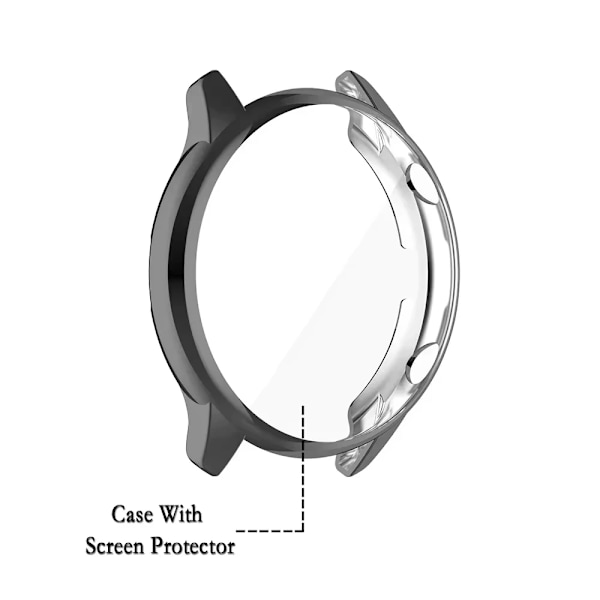 Skal för Amazfit GTR 2/2E Smartklocka Fulltäckande Skärmskydd Anti-repor Skaltillbehör för Huami Amazfit GTR2 2e Black For Amazfit GTR 2e