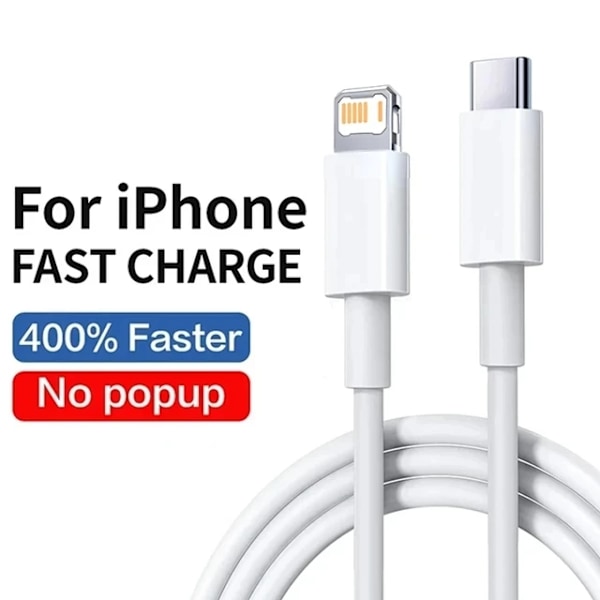 35W Kvalitets USB-laddningskabel för iPhone 14 8 7 6S Plus 13 12 Pro XS Max XR SE Snabbladdningssladd Data Synkroniseringskabel 1m 1.5m 2m 35W PD Fast Charger 1m