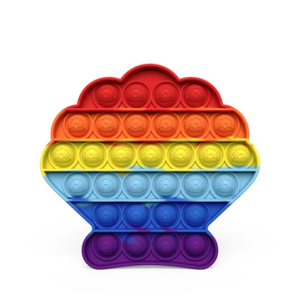 Color Push Bubble Gadgets Sensoriska leksaker, speciellt för att avlasta trycket Silikon tryckavlastande leksaker a