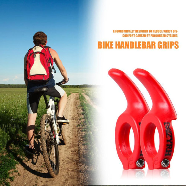 1 par Nylon Cykel Handtag Handtag Bike Cykling Extra Handtag End yellow