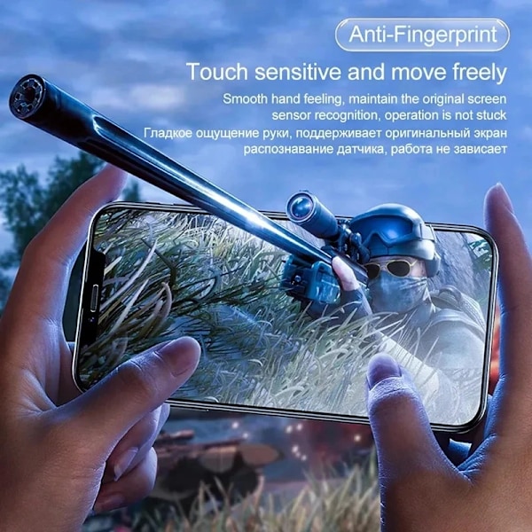 4 st Hydrogel Film Full Cover för iPhone 11 12 13 14 Pro Max mini Skärmskydd för iPhone 14 8 7 Plus 6 5s SE 2020 Ej Glas For 6Plus or 6sPlus Hydrogel film