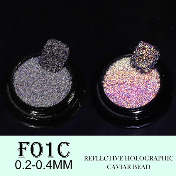 Glitter paljetter för naglar Skimrande Glitter Nail Decor Nail Art för hemmet DIY default x