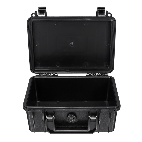Vattentät hård case Väska Förvaringsverktyg Skyddslåda för kamerafotografering med svamp s