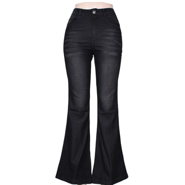 Dam Oversize jeans med vida ben Sommar Tunna Oversize Byxor Lämpliga för shopping light blue l