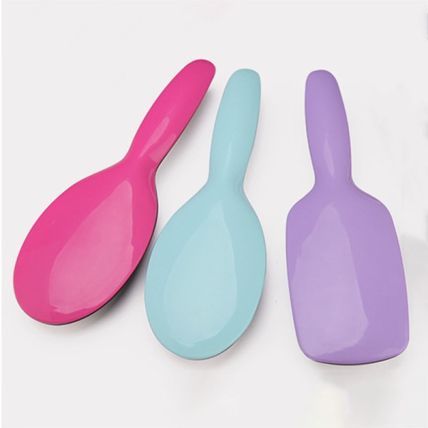 Hårkam för torrt och vått hår hårbottenmassager Hårborste stylingverktyg för kvinnor män rose red oval