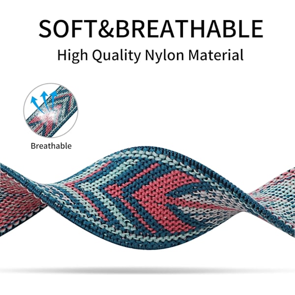 Scrunchie Armband för Apple Watch Band 45mm 44mm 40mm 41mm 42mm 46mm 49mm Elastiskt Nylonarmband iWatch serie 10 9 8 7 se Ultra 2 liac 38mm 40mm 41mm