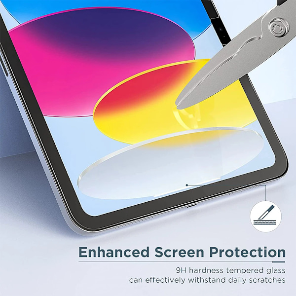 Skärmskydd i härdat glas för Ipad A16 10 9 9:e 10:e generationen Pro 13 M4 12.9, för Ipad Air 11 M2 M3 5 4 3 2 Mini 6 7 Film 7th 8th 9th 10.2