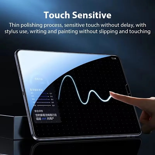 Dammskyddsbehållare för iPad Pro 13 11 10 12.9 M4 M3 M2 för iPad Air Mini 6 7 Härdat HD Skärmskydd Autojusteringsverktyg Air 11 M3 M2