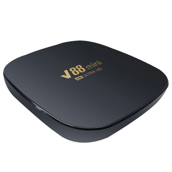 4K Internet TV Smart Set-Top Box Kraftfull Media Player TV Box för TV-spel 2g 16g uk plug