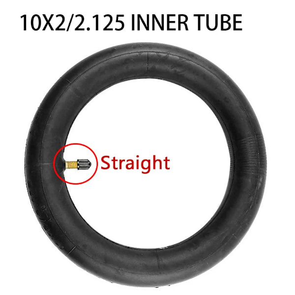 10 tum 10x2/2.125 Innerslang 10x2 Innerkamera 10x2.125 Innerdäck för Elektrisk Skoter Balans Bil Tillbehör inner  tube 45D