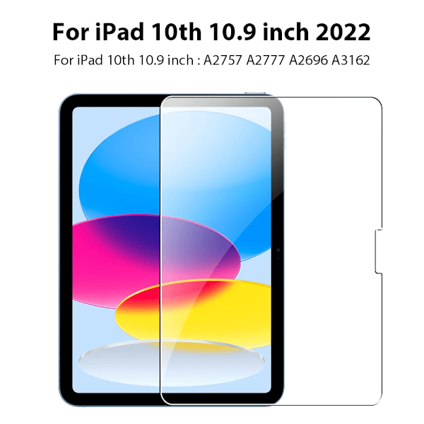 Härdat Glas För Ipad Pro 13 11 M4 A16 2025 12.9 10 9 10:e 9:e Generationen Air 11 5 4 M3 M2 Mini 7 6 10.2 Skärmskyddsfilm For Ipad 10 2022