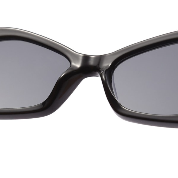 Europeisk stil Trend Solglasögon Enkel liten ram black frame
