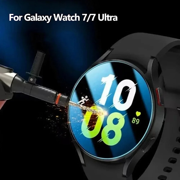 Härdat glas för Samsung Galaxy Watch 7/FE 40mm 44mm HD Skärmskyddsfilm Anti-Repa för Galaxy Watch 7 Ultra 47mm film 5PCS Watch 7 Ultra 47mm