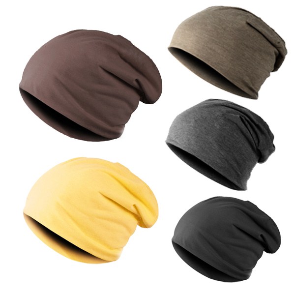 Candy Color Ski Virkad Slouch Hat Cap khaki