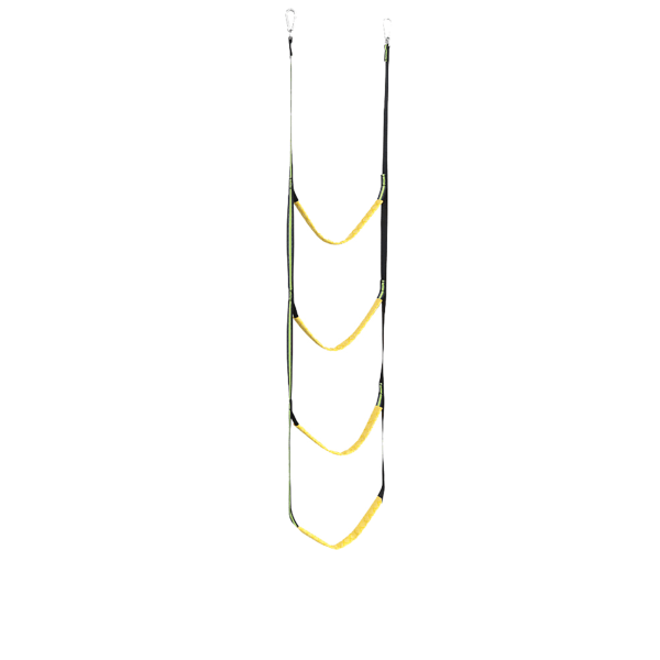 4-Step Rope Ladders for Boat Portable Foldable Swimming Ladder for Dinghy Kayak fluorescent green 4 ladders