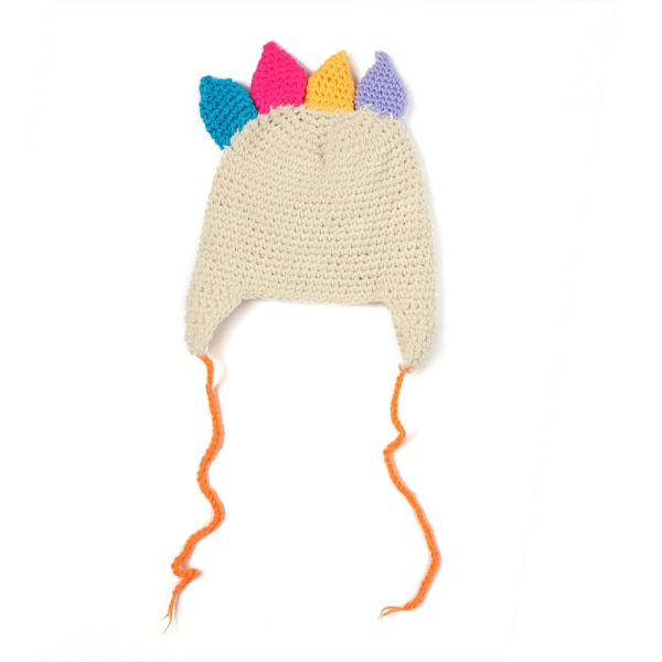 Baby Thanksgiving Turkiet hattar Holiday Thanksgiving kostym Stickad virkad mössa cap b large 43-45cm