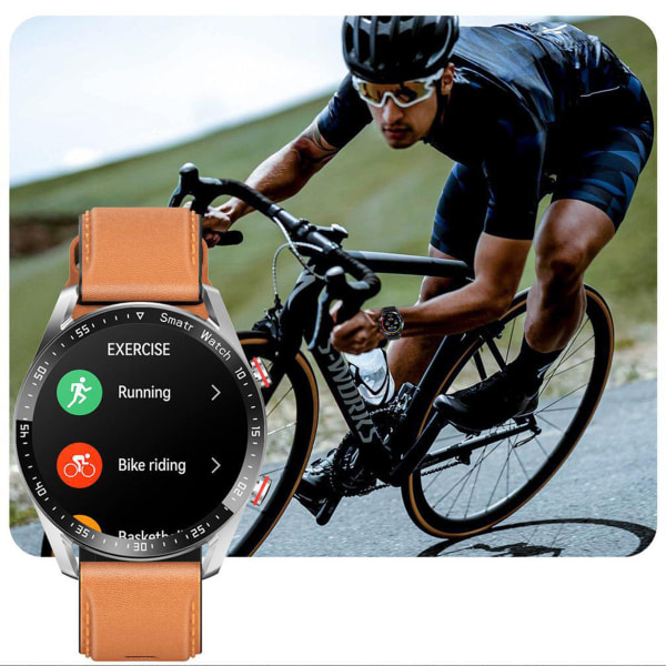 Outdoor Sports Smart Watch 1,28 tum HD Outdoor Sports Smartwatch för iPhone Android Smart Device vinyl