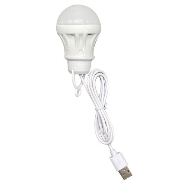 USB Utomhushängande LED-belysning Camping Långtråd Mobil Glödlampa för Nattnödljus 1m