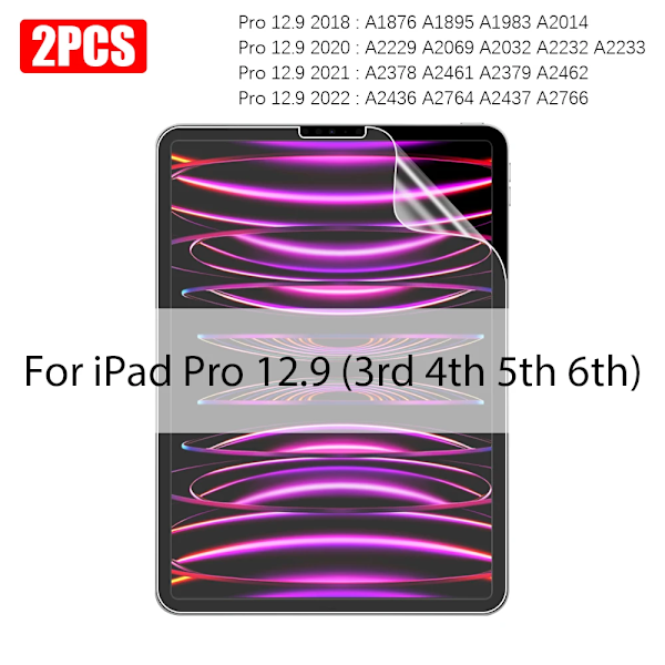 Skärmskydd som känns som papper för iPad A16 10 9 10:e 9:e generationen Pro 13 M4 12.9 Air 11 M3 M2 5 4 Mini 6 7 Skyddsfilm Pro 12.9 2018-2022