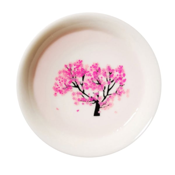 Magic Sakura Sake Cup färgförändring med kallt/varmt vatten - se persika körsbärsblommor blomma magiskt sakura