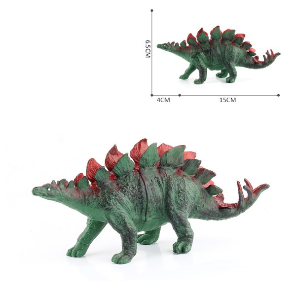 Dinosaurie Figur Staty Modell Leksaker Utbildningsmodell Realistisk Dinosaurie style 20