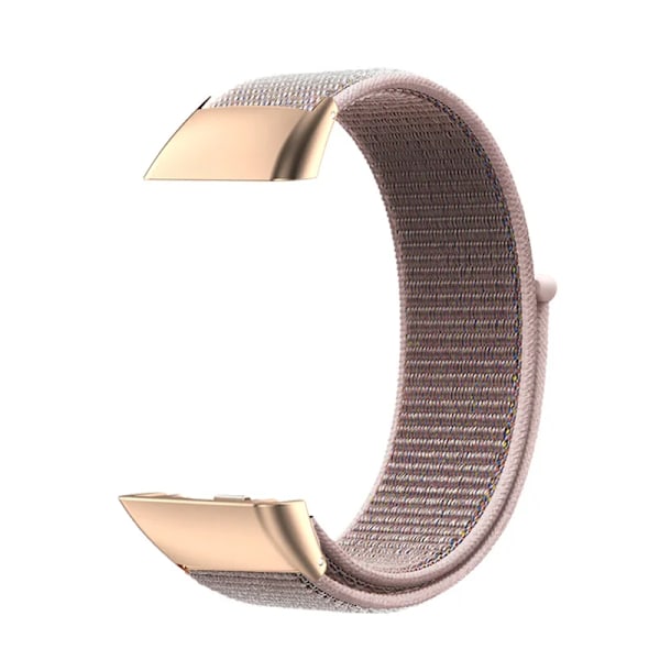 Nylonarmband för Huawei Band 6 Armband 6 Pro correa Smartwatch-tillbehör Ersättningsrem Andningsbar Sport Honor Band 6 Armband Pink Sand For Huawei Band 6