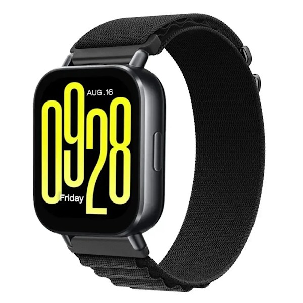 22mm 20mm Alpine Loop Armband för Redmi Watch 5 Lite Nylon Sport Andningsbart Armband Klockarmband Redmi Watch 5 Active Tillbehör Army-green shiny for width 22mm