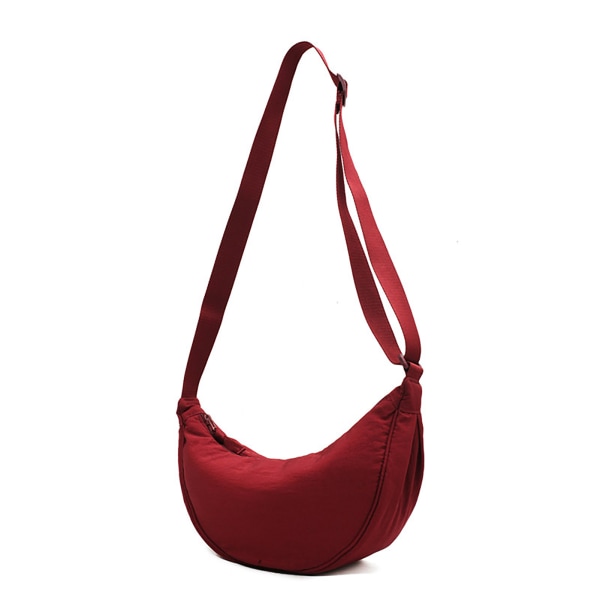 Kvinnor Crossbody-väska Multifunktionell Enkel Bekväm väska Resa Camping Klätterväskor wine red