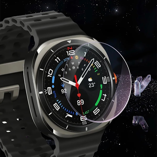 1-5 st Härdat Glas för Samsung Galaxy Watch 7 Ultra Watch7 40 44 SmartWatch Skärmskydd Skyddsglas Enkel att Installera 2PCS Galaxy Watch 7 44mm