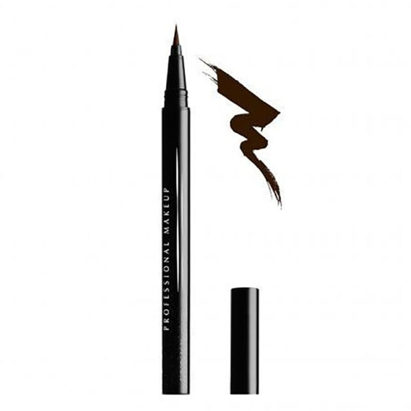 Eyeliner Pen Långvarig Smudgeproof Eyeliner Professionellt ögonmakeupverktyg as show