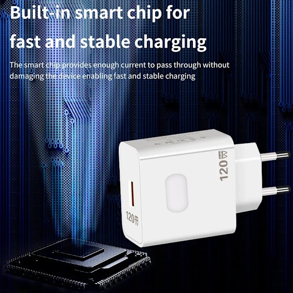 USB-laddare GaN Snabbladdning Quick Charge QC3.0 Typ C-kabel Mobiltelefonladdare Adapter För iPhone Huawei Samsung Xiaomi 14 EU Plug
